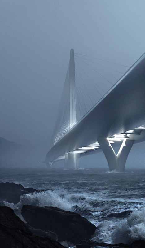 Danjiang Bridge by Zaha Hadid