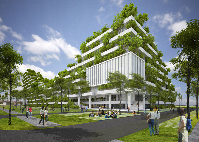 Vo Trong Nghia plans plant-filled university in Ho Chi Minh City