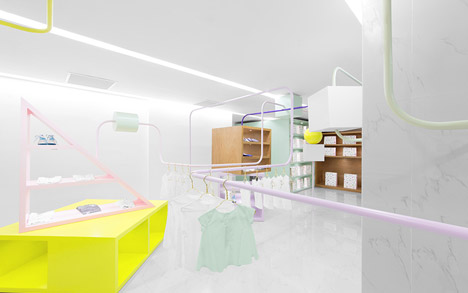 Kindo children's boutique by Anagrama