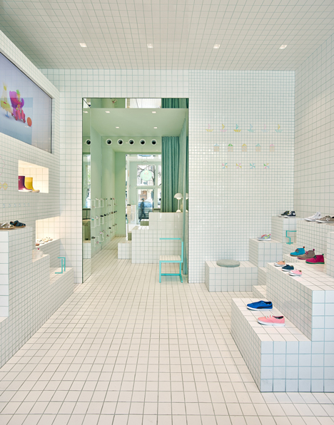Little Shoes store interior by Nabito Architects