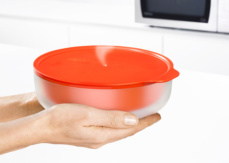 Joseph Joseph 45010 M-Cuisine Cool Touch Microwave Cookware Set of 3 Orange 