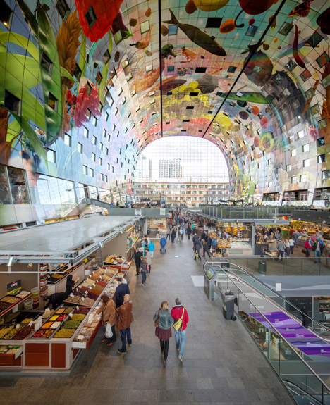 Markthal in Rotterdam by MVRDV