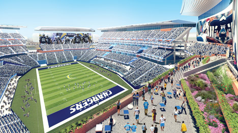 San Diego Stadium by Populous