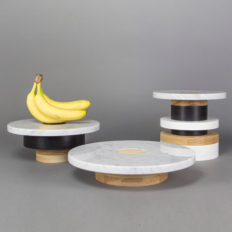 MPGMB creates pedestals inspired by work of Postmodern master Ettore Sottsass