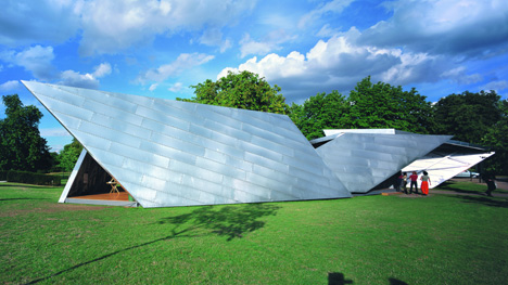Serpentine Gallery Pavilion 2001 by Daniel Libeskind