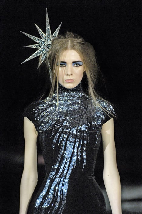 Star Headpiece by Shaun Leane for Alexander McQueen. Photograph by Chris Moore