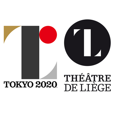 Tokyo Olympics 2020 logo and the Théâte de Liège logo