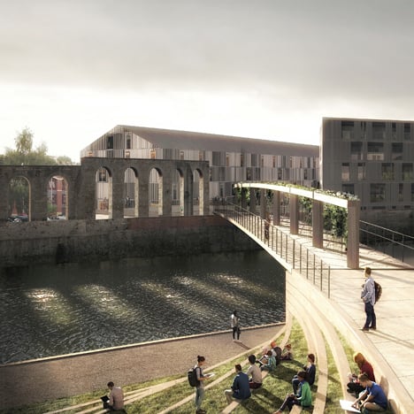 Six designs unveiled in shortlist for Bath Quays Bridge competition