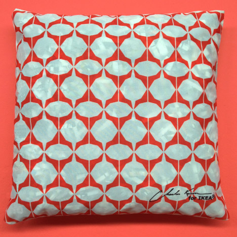 Charles Kaisin cushions for Ikea
