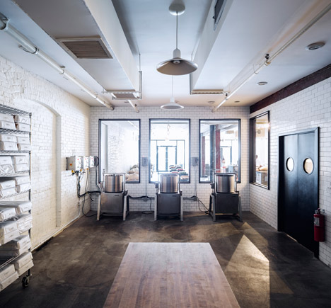Chocolate factory for Mast Brothers