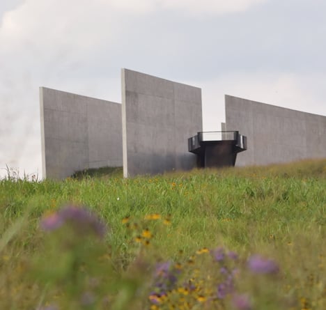 Flight 93 Memorial Shanksville by Paul Murdoch Architects and Nelson Byrd Woltz Landcape Architects 9 11
