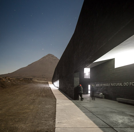Fogo Island Natural Park, Cape Verde by OTO Architects