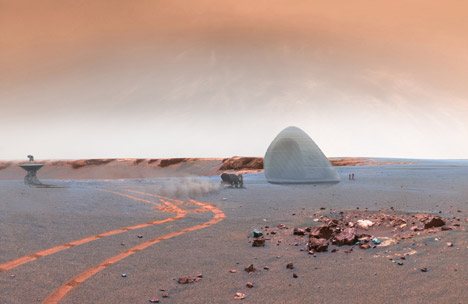 Mars Ice House by Clouds Architecture Office and SEArch