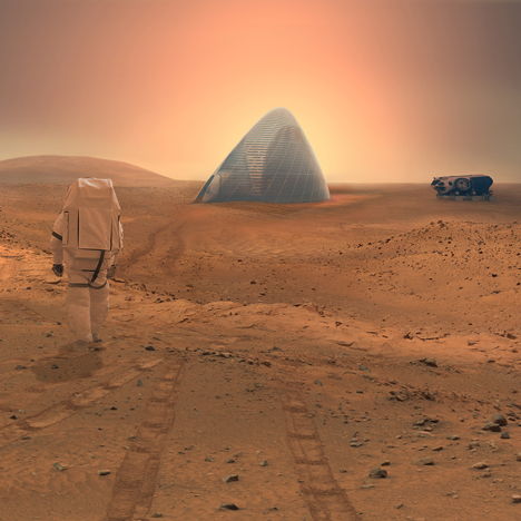 3D-printed Ice House by Clouds AO and SEArch wins NASA Mars Habitat contest