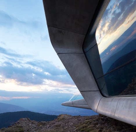 Messner Mountain Museum by Zaha Hadid photographer by Hufton+Crow