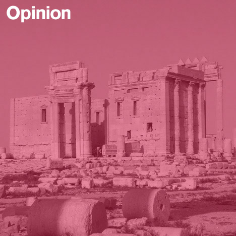"The destruction of the ancient city of Palmyra is an assault on human culture"