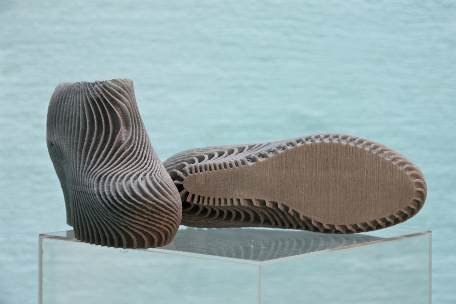 3D printed shoes by Troy Nachtigall