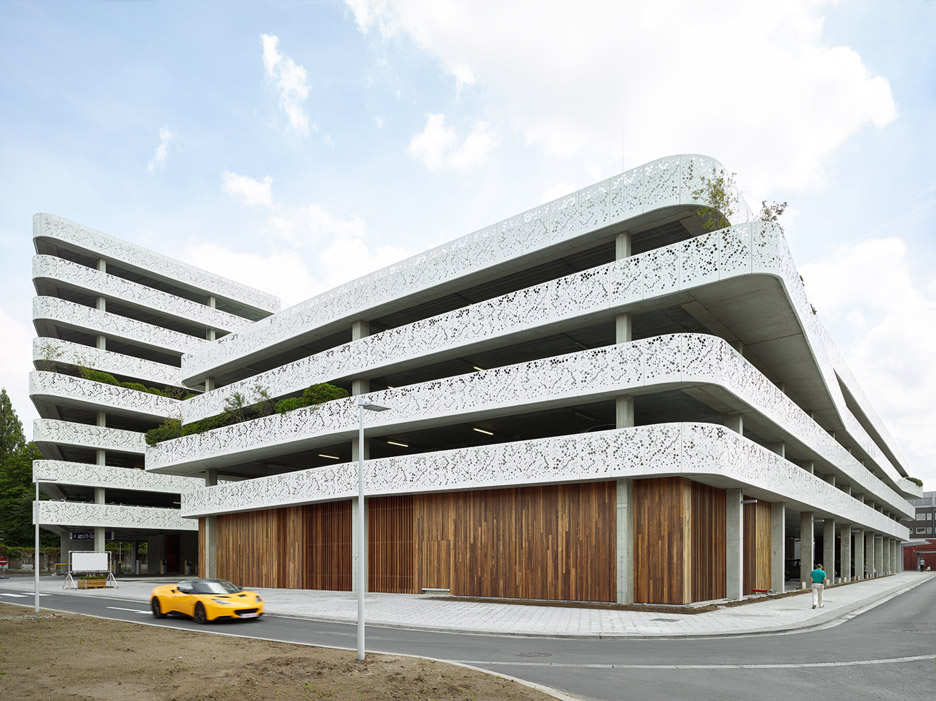 AZ Sint-Lucas hospital car park by Abscis Architecten