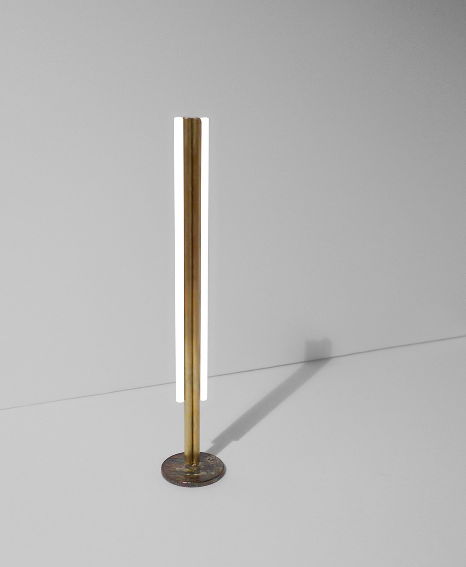 Brass lighting by Michael Anastassiades for One Well Known Sequence Exhibition