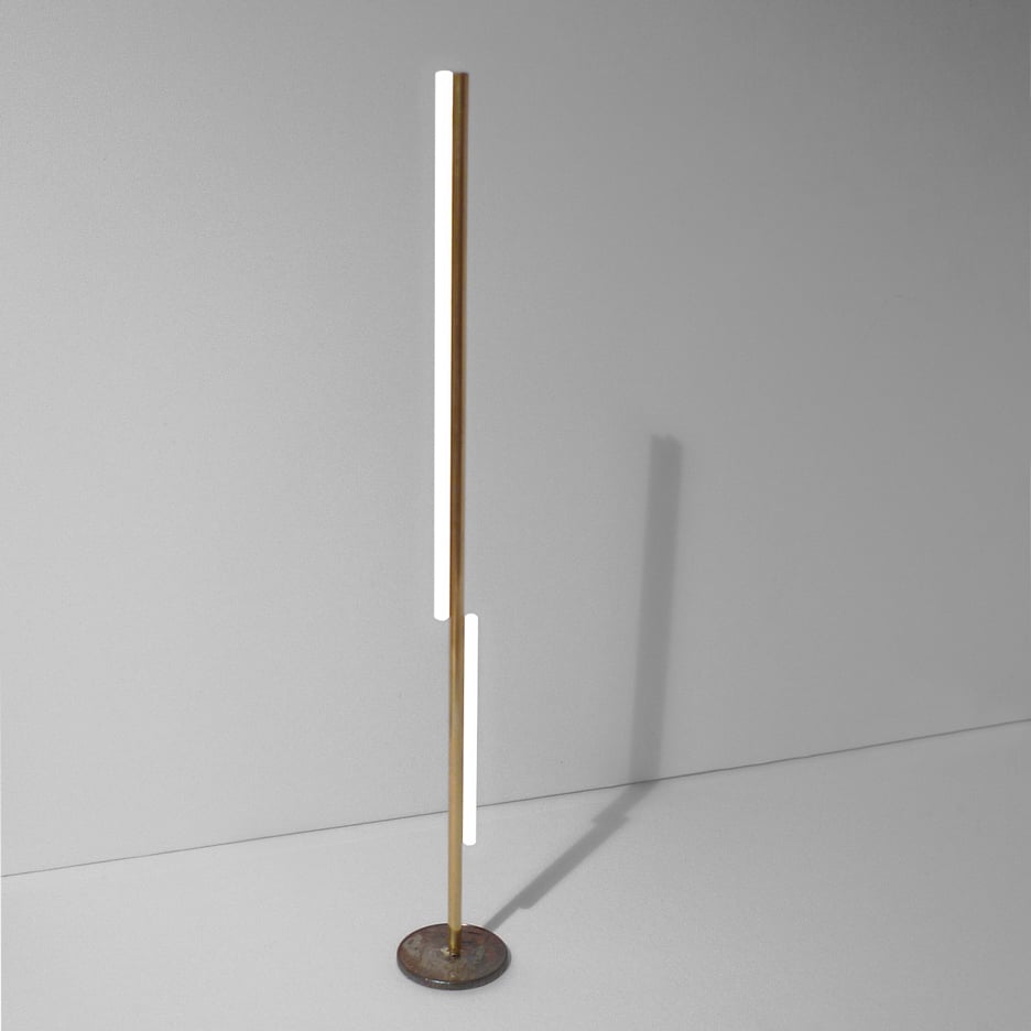 Linear Brass Lighting, Michael Anastassiades Table Lamp