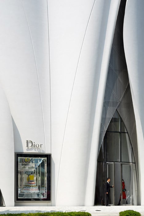 Dior Boutique in Seoul by Nicolas Borel Christian de Portzamparc