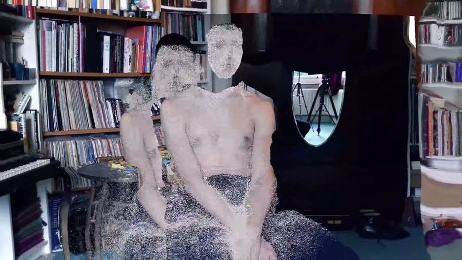 Kévin-Bray 3D-scanning Gwilym Gold Greener World music video