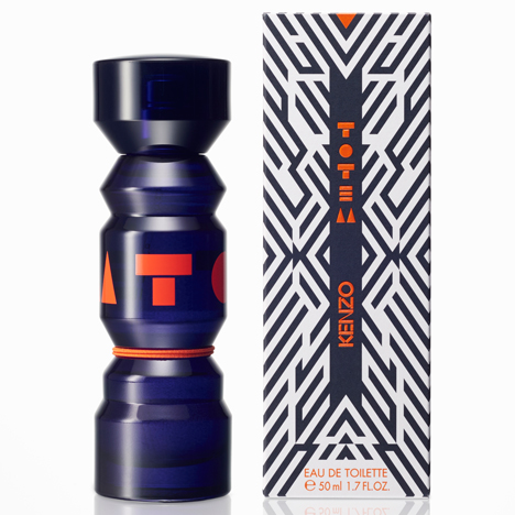 Nendo creates bottle and logo for Kenzo's unisex Totem fragrance