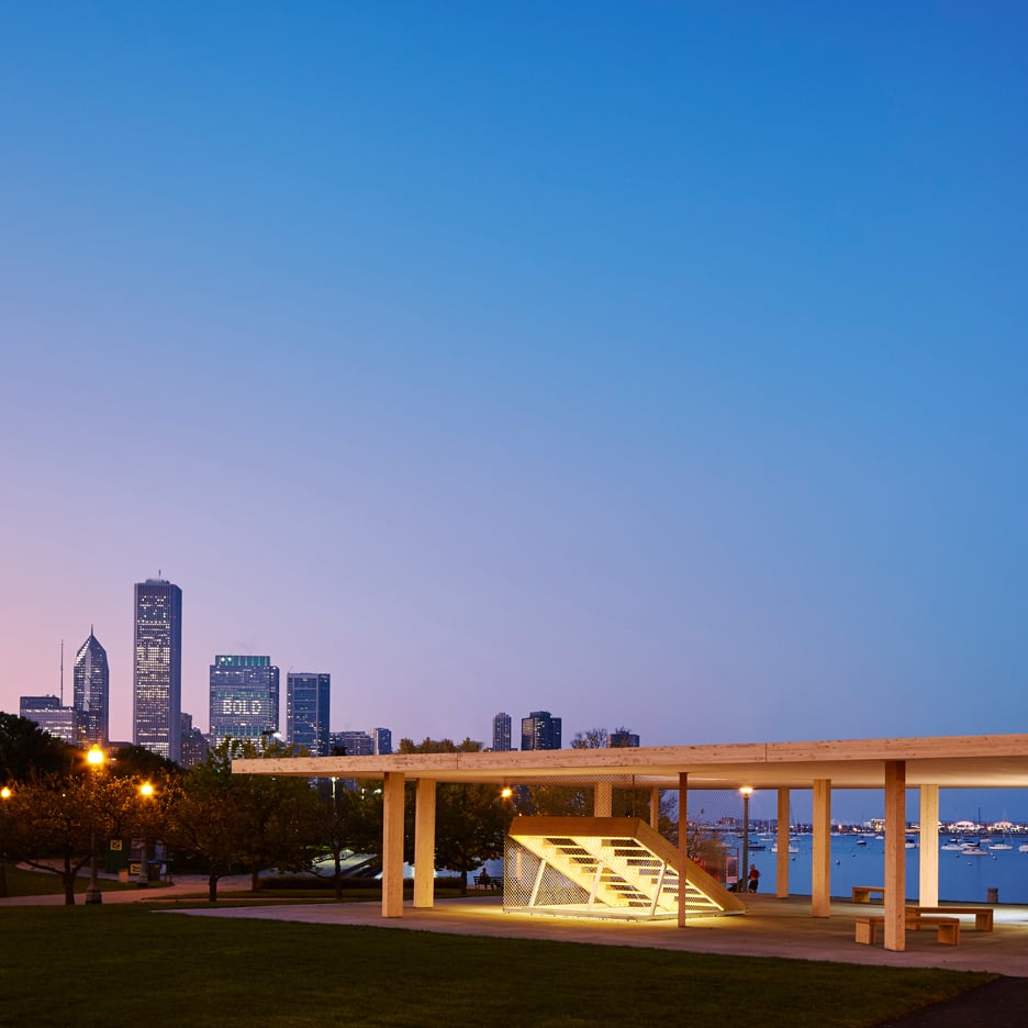 Lakefront Kiosk by Ultramoderne for the Chicago Architecture Biennial 2015