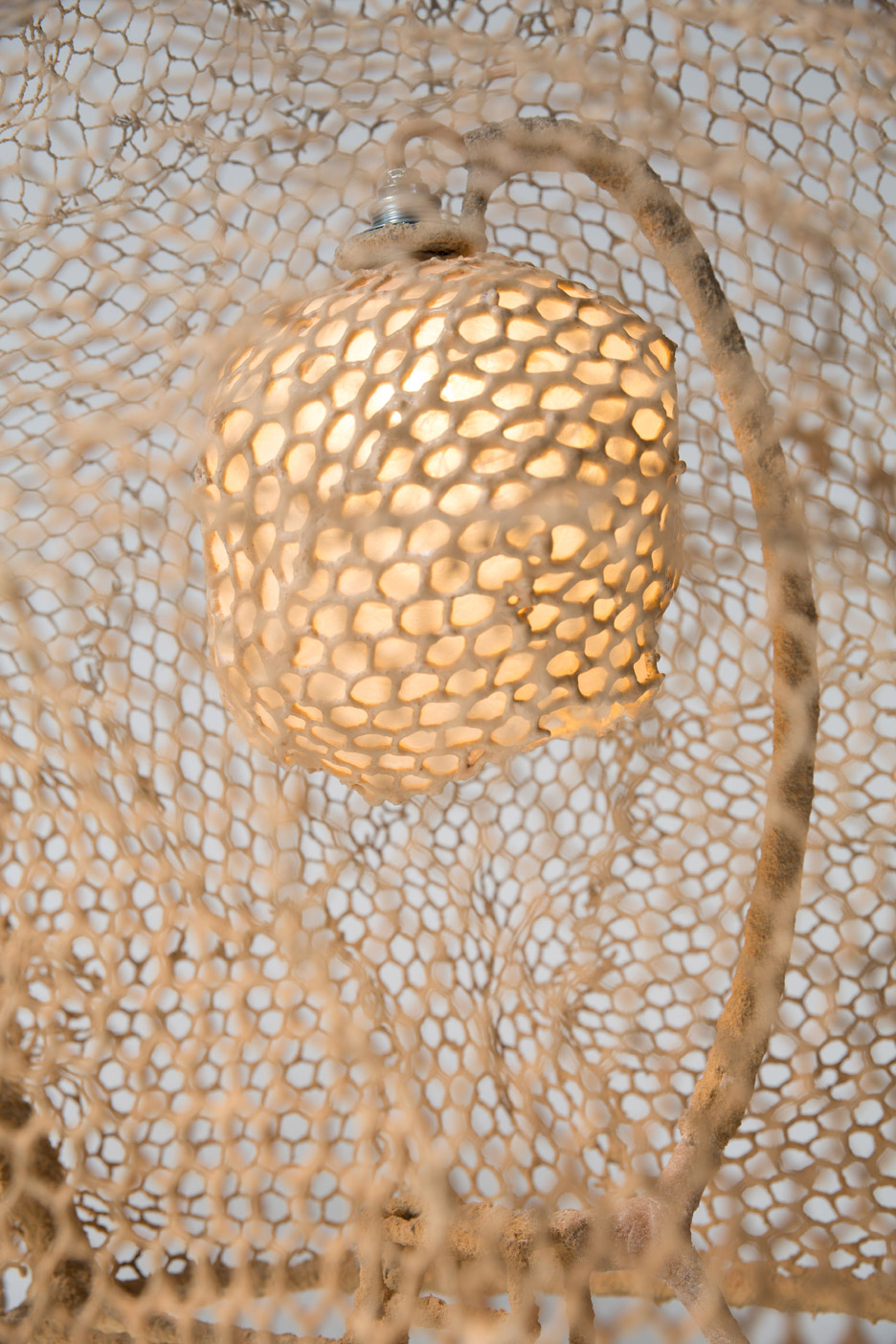 Light Mesh by Nacho Carbonell Carpenters Workshop, Gallery Exhibition London