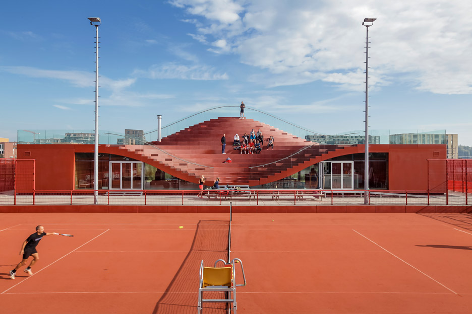 The Couch Tennis Club by MVRDV