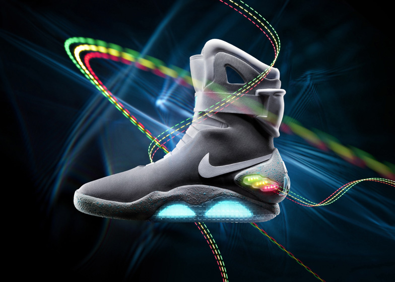 first pair of Back to the Future Nike shoes