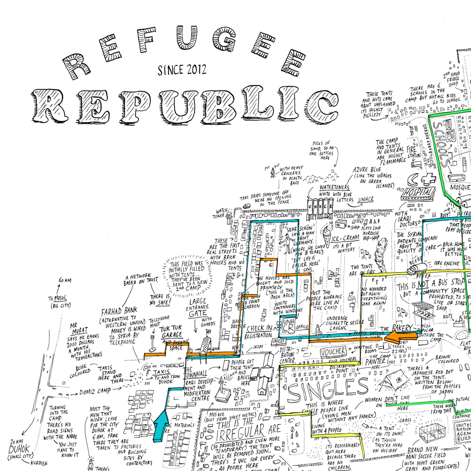 Interactive online documentary Refugee Republic awarded twice at Dutch Design Awards 2015