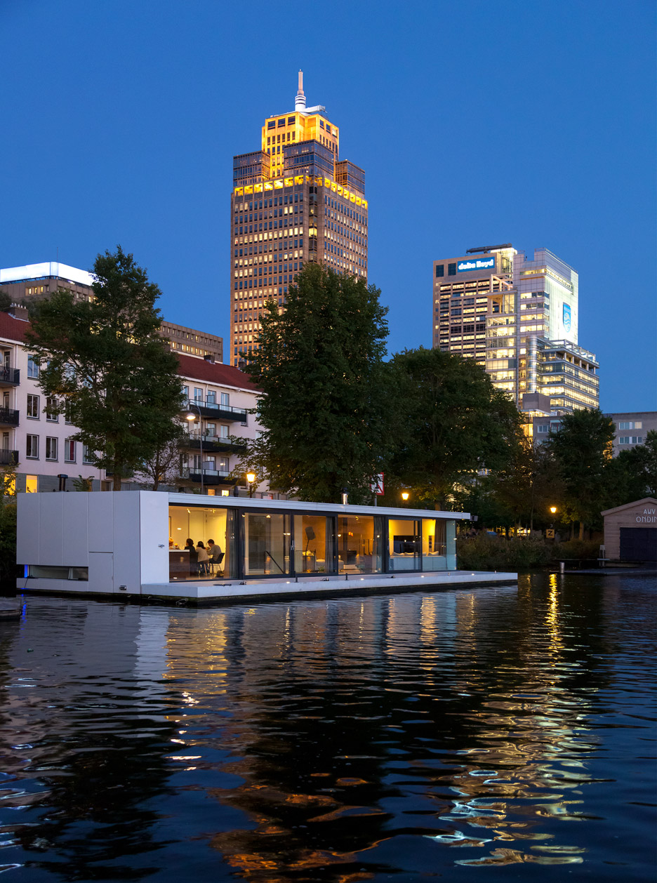 Watervilla Weesperzijde by +31 Architects, Amsterdam