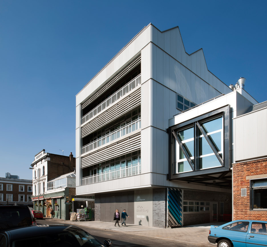 Haworth Tompkins adds another building to Royal College of Art's Battersea campus