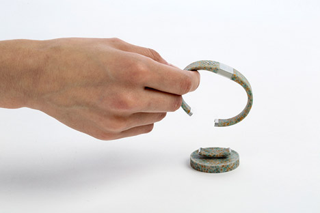WorldBeing wristband by Benjamin Hubert