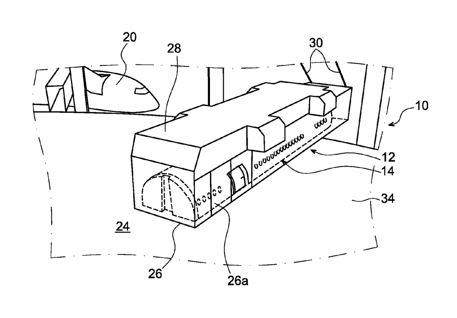 Patent for a detachable passenger cabin by Airbus