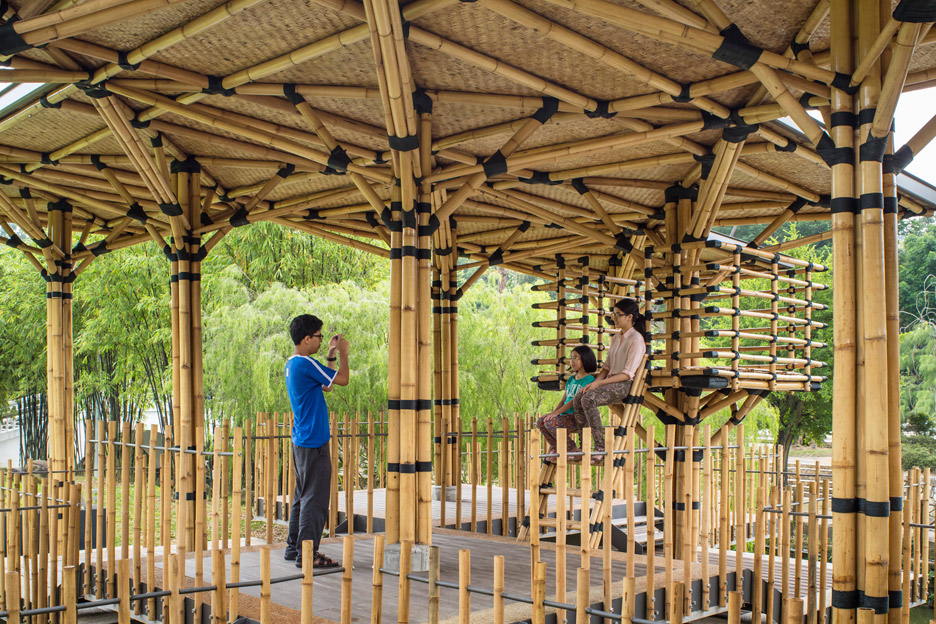 Bamboo Playhouse by Eleena Jamil Architect