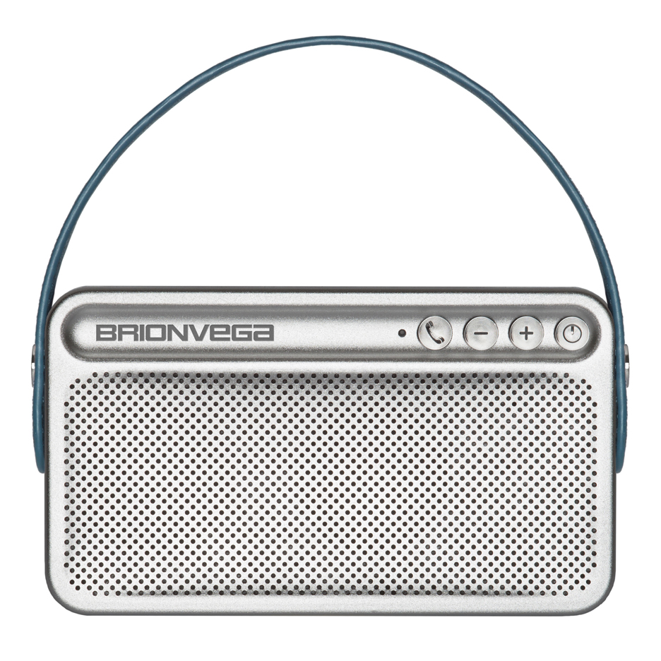 Michael Young's portable Brionvega WearIt speakers pack into a miniature satchel