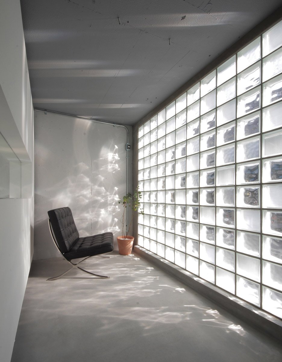 ten interiors that use glass-block walls to play with light and shadow