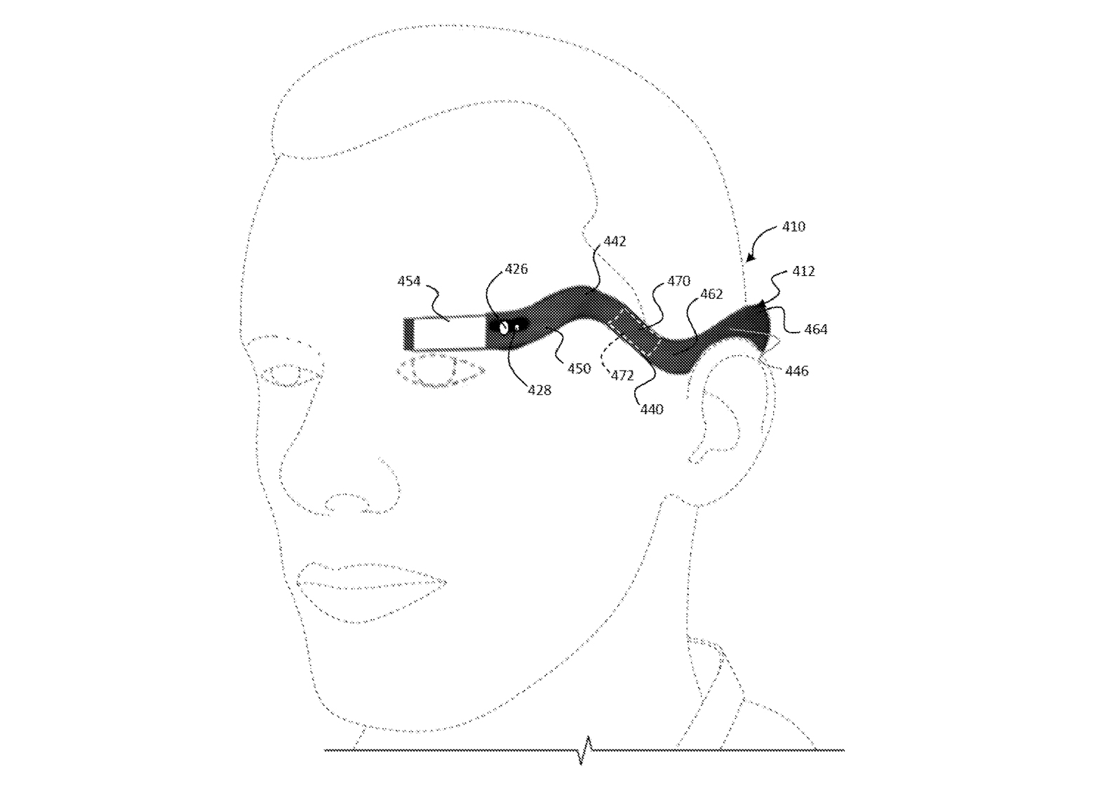 Google granted patent for bendy Google Glass-style device