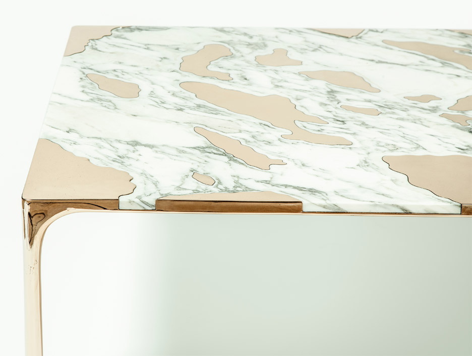 Marble vs Bronze coffee tables by gt2P