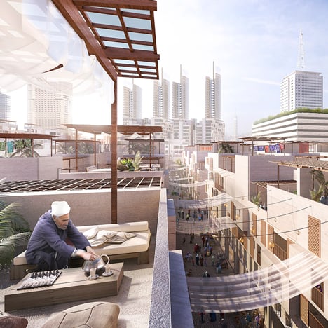 Foster unveils winning masterplan for waterfront Cairo neighbourhood