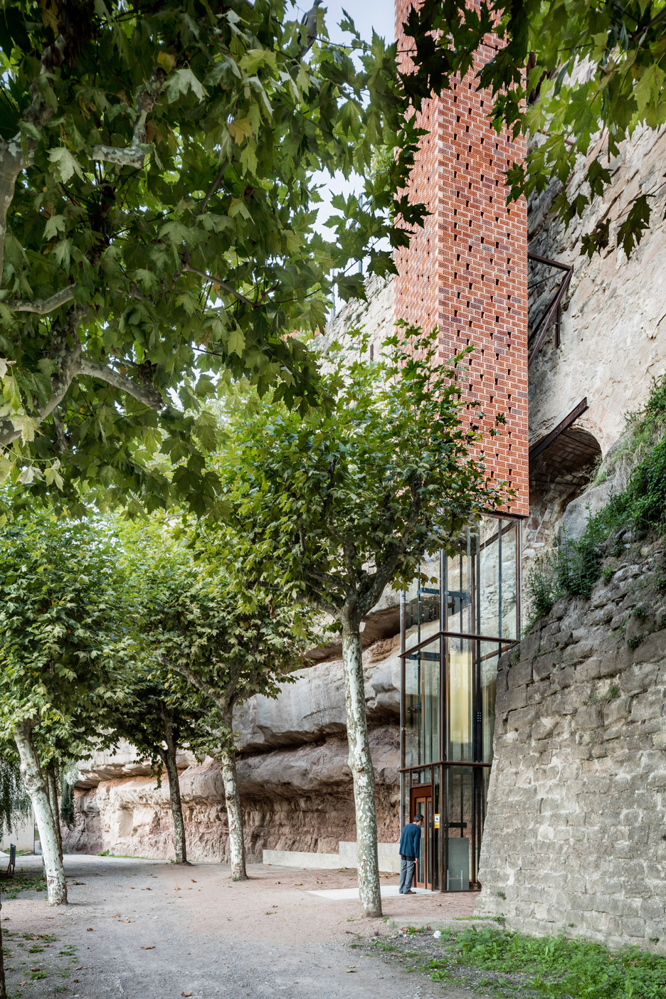 New Access to Gironellas Historic Cente by Carles Enrich