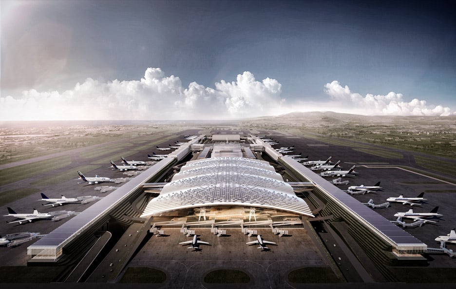 Richard Rogers wins Taiwan Taoyuan airport terminal competition