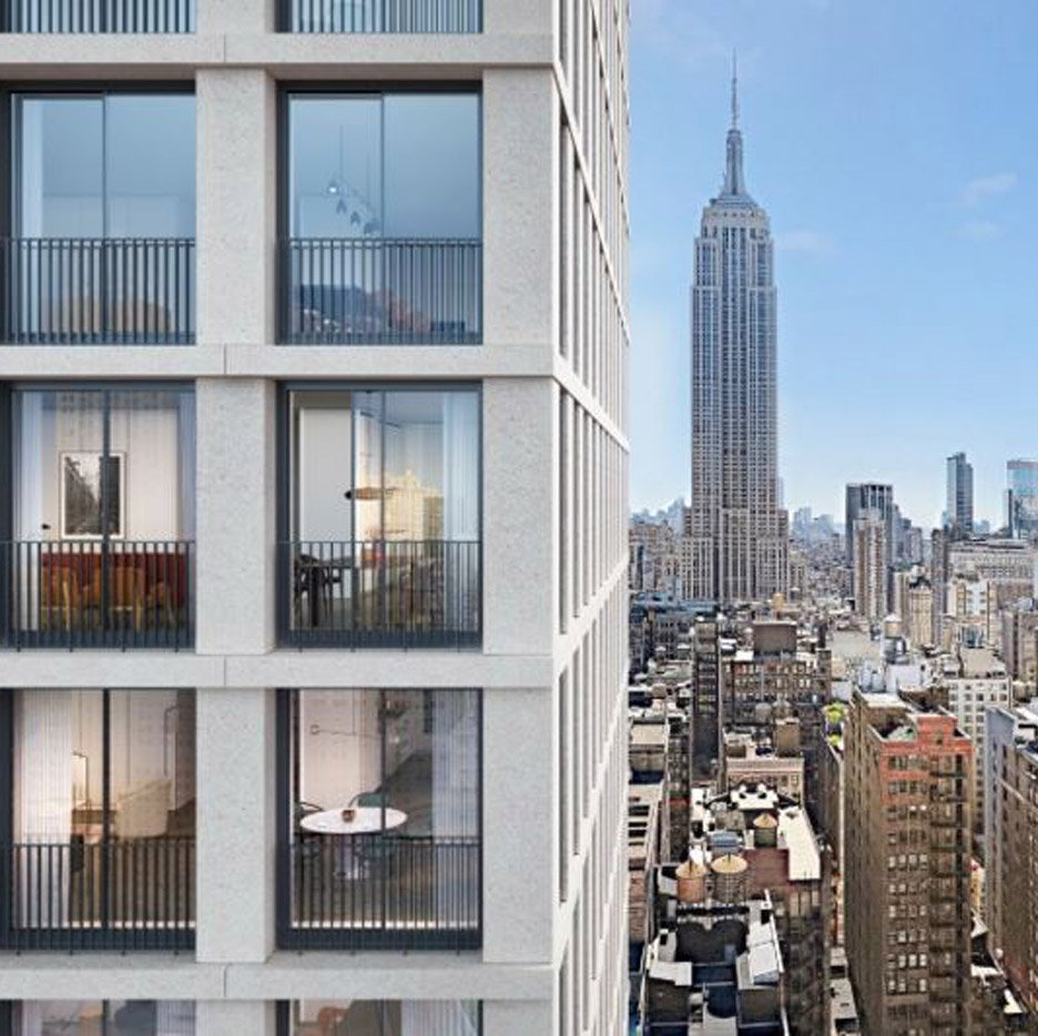 David Chipperfield's first New York residential tower to open in 2017