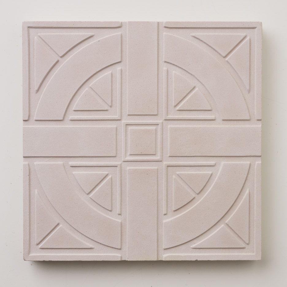 3D embossed tiles by Linsday Lang for TfL