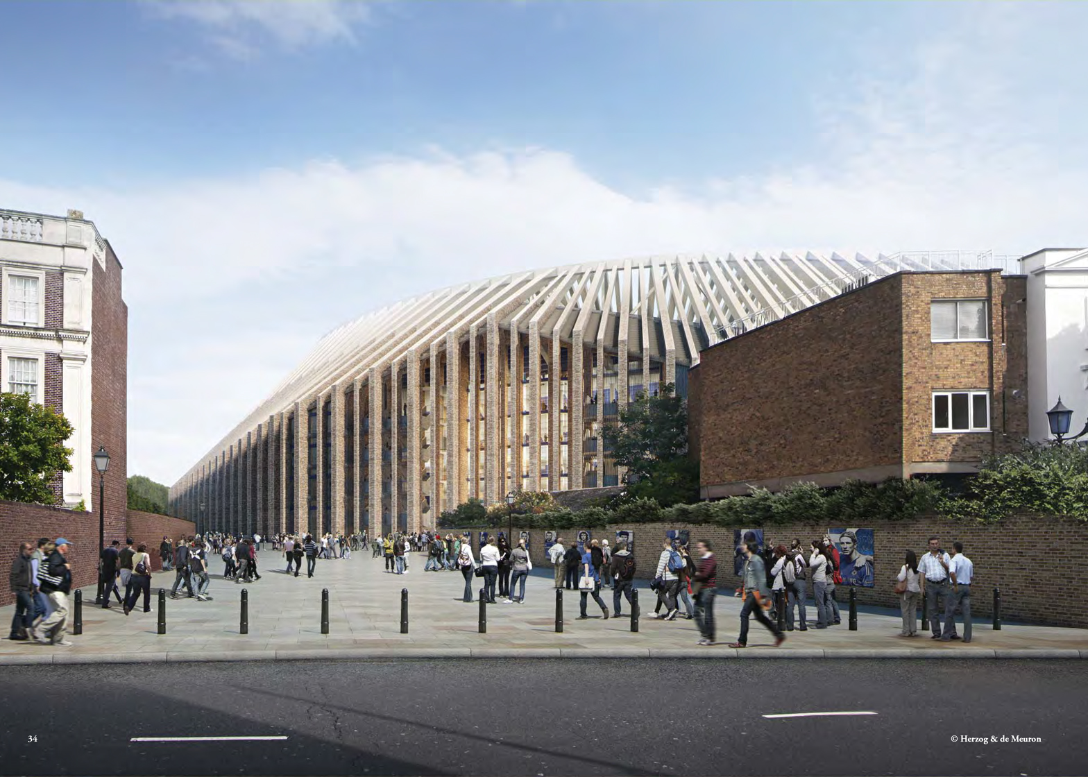 Herzog And De Meuron Submits Plans For Chelsea Football Stadium