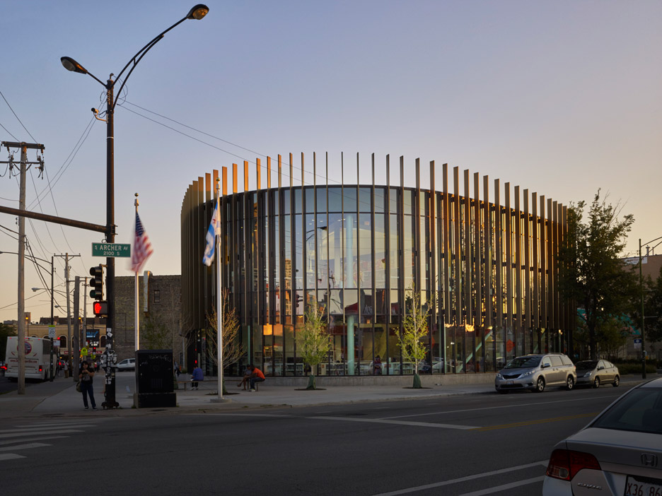 Chicago Chinatown Library by SOM