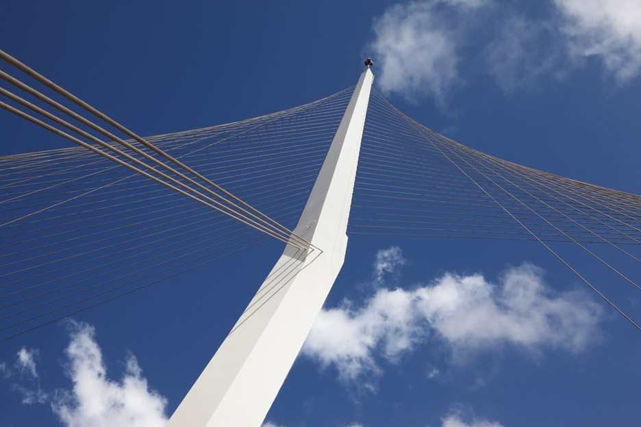 Chords Bridge by Santiago Calatrava