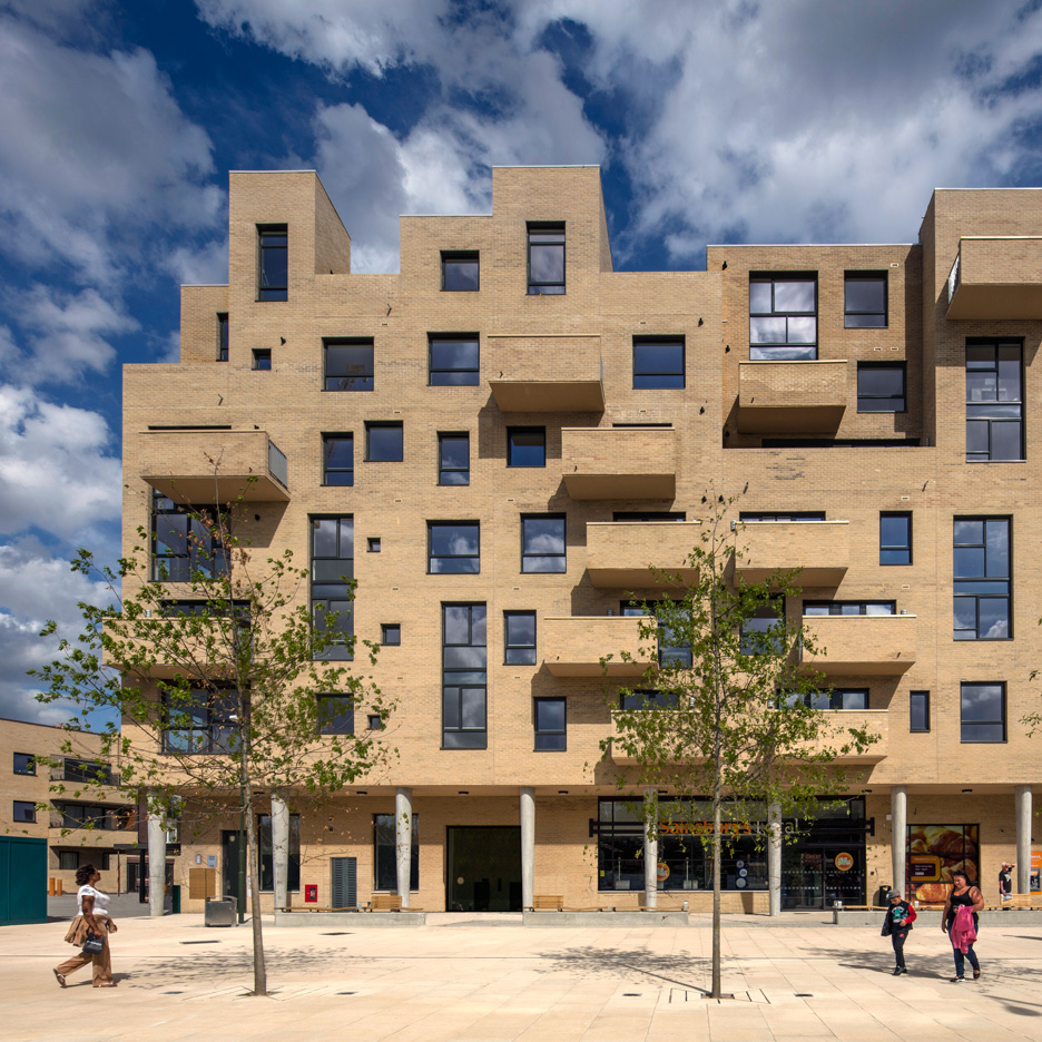 Peter Barber Architects completes supermarket and housing complex in London's Colindale